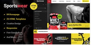 Sportwear - Multi Store Responsive
