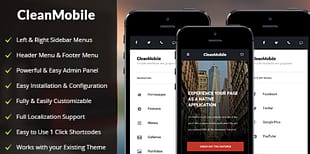 Clean Mobile | Mobile WordPress Theme