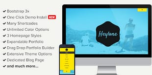 Heylone - One Page Parallax