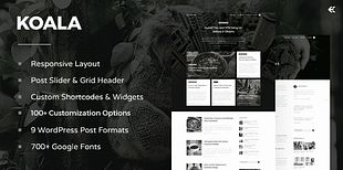 Koala - Responsive WordPress Blog