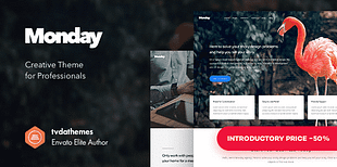 Monday - Creative Multi-Purpose WordPress