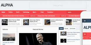 WPZoom Alpha WordPress Theme
