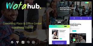 WotaHub | Coworking Space WordPress