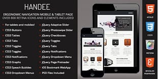 Handee - Mobile Template