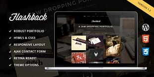 Flashback - A Jaw Dropping Portfolio WP Theme