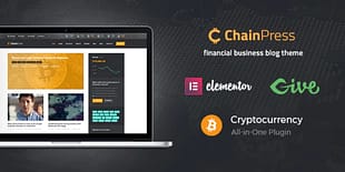 ChainPress | Financial WordPress Business Blog Theme