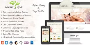 Dream Spa - Salon, Spa WordPress Theme