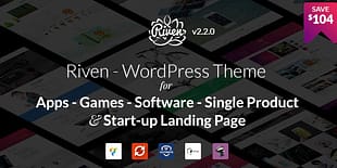 Riven - WordPress Theme for