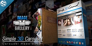 Simple 3D Carousel WordPress