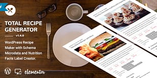 Total Recipe Generator - WordPress