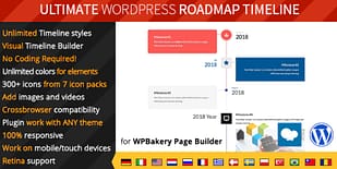 Ultimate Roadmap Timeline WordPress