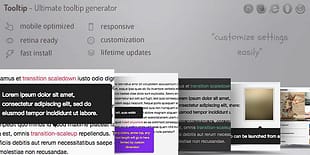 WordPress Tooltip Ultimate - Customisable