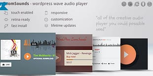 ZoomSounds - WordPress Wave Audio