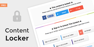 MyThemeShop Content Locker Pro WordPress Plugin