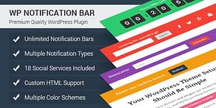 MyThemeShop WP Notification Bar Plugin