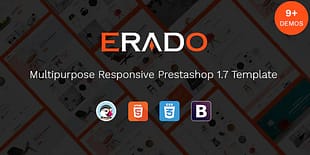 Erado - unique design WordPress theme
