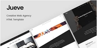 Jueve - Creative Agency Onepage HTML Template
