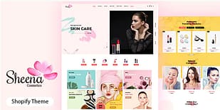 Sheena - Beauty Cosmetic Shopify Theme