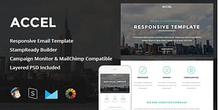 Accel - Responsive Email + StampReady