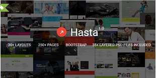 Hasta - Responsive Multipurpose HTML