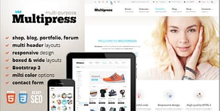 Multipress - Responsive HTML
