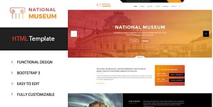 Museum - Premium HTML Template