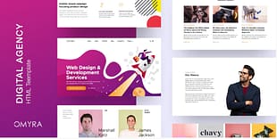 Omyra - Digital Agency HTML
