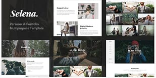 Selena. - Minimal Portfolio & Personal
