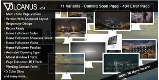 Vulcanus - Responsive HTML