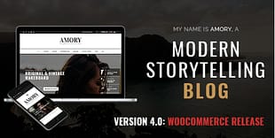 Amory Blog - A Responsive