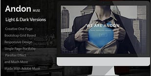 Andon - Parallax Onepage Muse