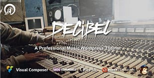 Decibel - Professional Music WordPress Theme