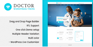 Doctor - Medical & Health WordPress Theme
