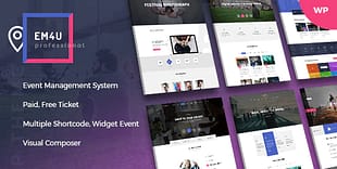 EM4U - Event Tickets WordPress Theme