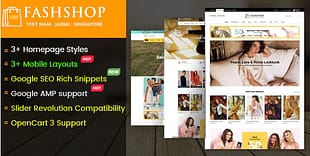 FashShop - Multipurpose Responsive OpenCart