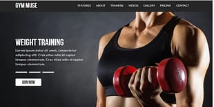 Gym | Muse Template