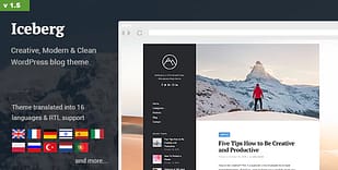 Iceberg - Simple & Minimal