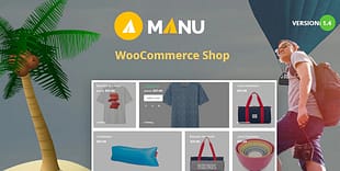 Manu - Travel Store WooCommerce