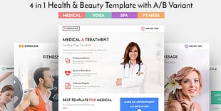 Mediclick - Medical Landing Page