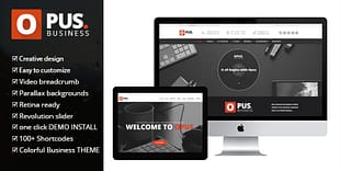 Opus - Multipurpose Business WordPress