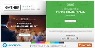 Unbounce Event Landing Page Template