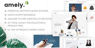 Amely - Clean & Modern Shopify Theme