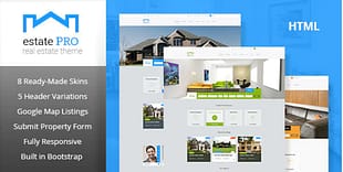 Estate Pro - Responsive HTML Template