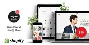 Negan - Clean, Minimal Shopify Theme