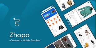 Zhopo - eCommerce Mobile Template