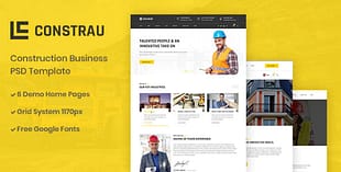 Constrau - Construction Business PSD