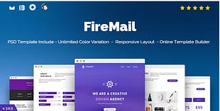 FireMail - Responsive Email + Online