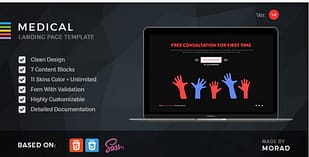 Medical - HTML Landing Page