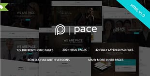 Pace - Responsive MultiPurpose HTML