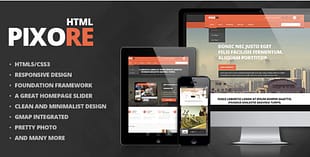 Pixore - Responsive Multi-Purpose